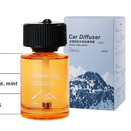 Automatic Car Fragrance Diffuser with Long-Lasting Spray